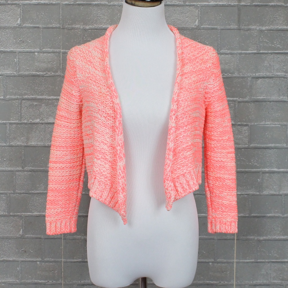 Anthropologie Moth Chunky Crop Cardigan Sweater XS
